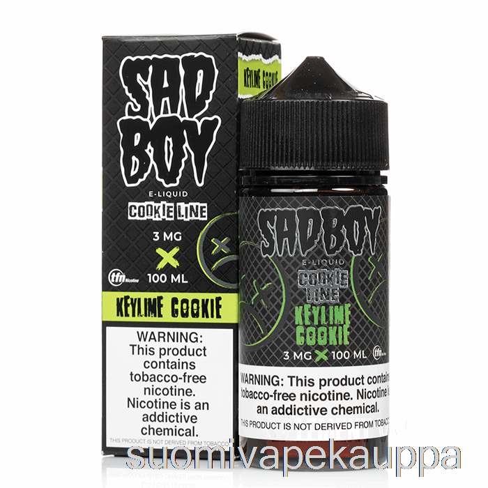 Vape Suomi Keylime Keksi - Sadboy - 100ml 3mg